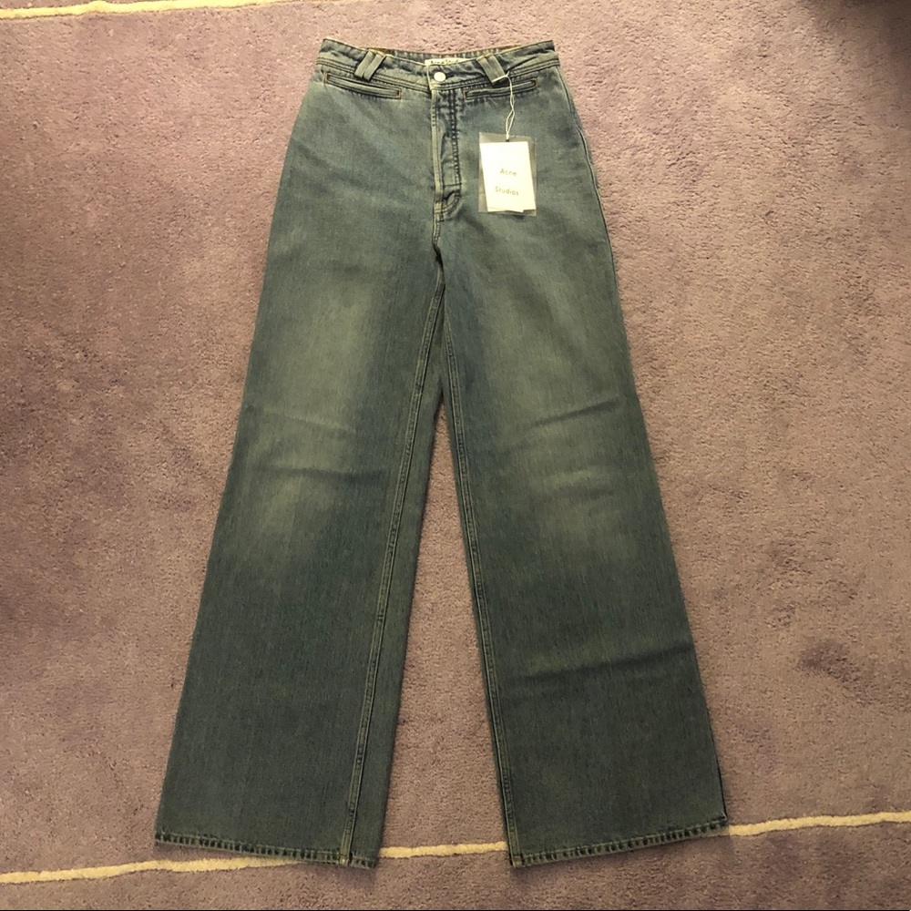 NWT- Acne Studios Tiffan Wide Leg Jean